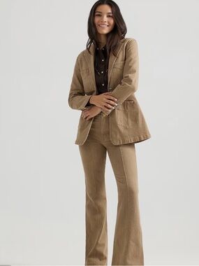 Kendra Scott Tan Utility Blazer